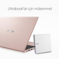 ASUS SDRW-08D2S-U Lite USB DVDRW BEYAZ EXTERNAL 8x Harici DVD YAZICI